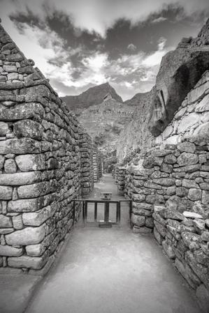 View of the Inca ruins, ca. 1438-71